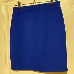 Bright Blue Skirt